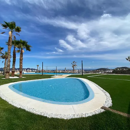 Sea View Mountain Duplex Near Benidorm Apartment Finestrat