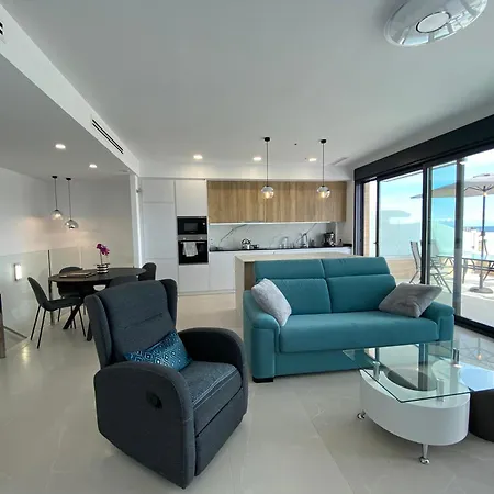 Apartment Sea View Mountain Duplex Near Benidorm